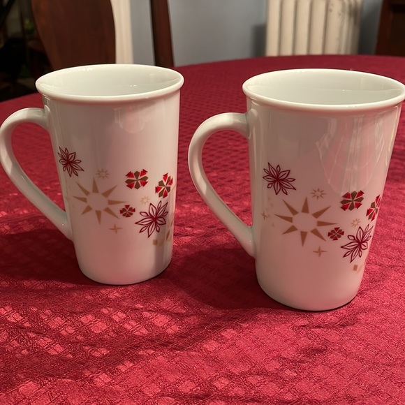 Starbucks Red Cup Mug Set - Flower Graphic - Picture 3 of 5